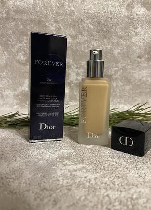 Тональное средство christian dior forever оттенок 2w (021)