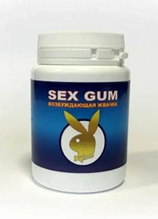 Возбуждающая жвачка для двоих sex gum, 20 шт