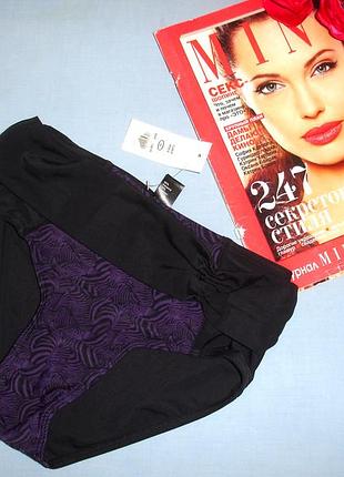 Низ від роздільного купальника трусики жіночі плавки розмір 42 / 8 чорні нові