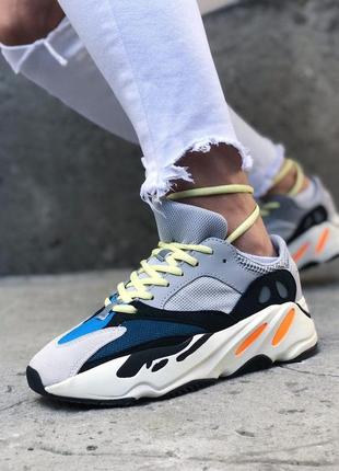 Кросівки adidas yeezy boost 700 wave runner gray різнокольорові3 фото