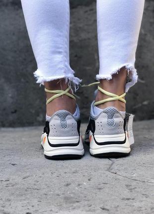 Кросівки adidas yeezy boost 700 wave runner gray різнокольорові7 фото