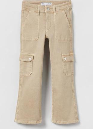 Джинси карго на дівчинку