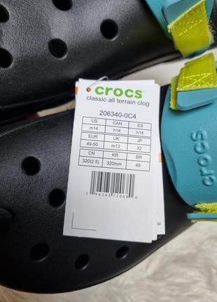 Оригінальні crocs classic all terrain clog8 фото