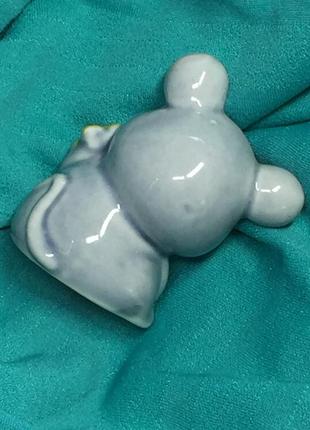 Статуэтка фигурка мышка керамическая мышонок н4169 фарфор4 фото