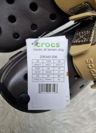 Оригинальные crocs classic all terrain clog6 фото