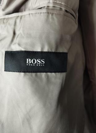 Оригинальный мужской пиджак блейзер 100% шерсть hugo boss 52-543 фото