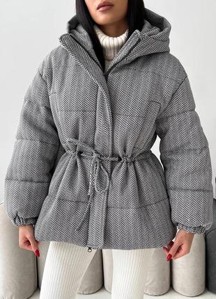 Зимняя куртка из шерсти