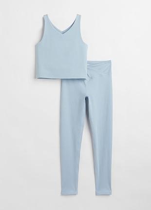 Легенсы для спорта h&m sports leggings 12-14 лет