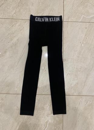 Лосіни легінси calvin klein колготи чорні