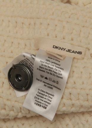 Donna karan new york dkny пончо / шарф трансформер из шерсти one size5 фото