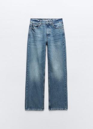 Zara джинси прямі