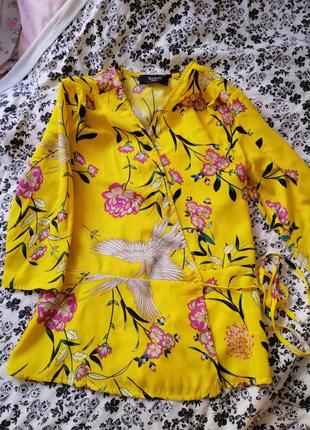 Блузка  на запах