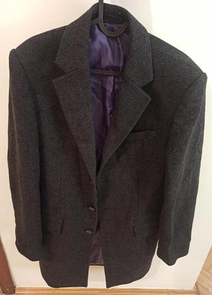 Пальто серое мужское Ermenegildo Zegna пальто