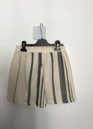 Стильные женские шорты в  полоску zara.тренд.4 фото