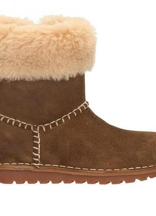 Р.29,29.5,33.5,35,38 зимові clarks оригінал замшеві чоботи уги оригінал