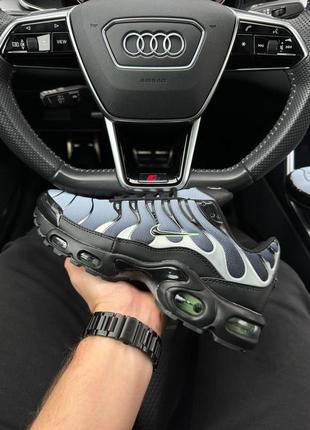 Мужские кроссовки nike air max tn grey black silver 42