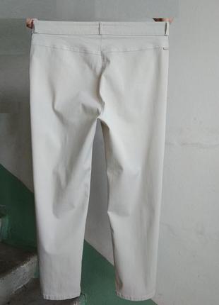 Р 16 / 50-52 светлые легкие джинсы штаны брюки скинни узкие хлопок стрейчевые zerres2 фото