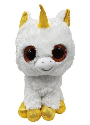 Дитяча м'яка іграшка єдиноріг pl0662 (unicorn-white) 23 см