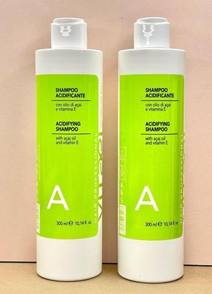 Шампунь для фарбованого волосся vitael colored hair acidifying shampoo1 фото