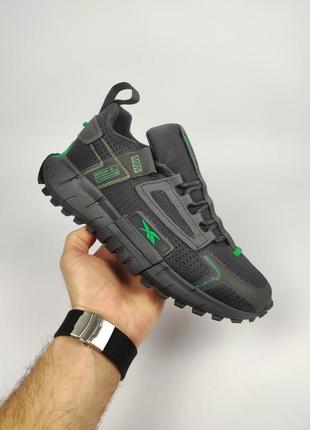 Reebok zig kinetica edge black green