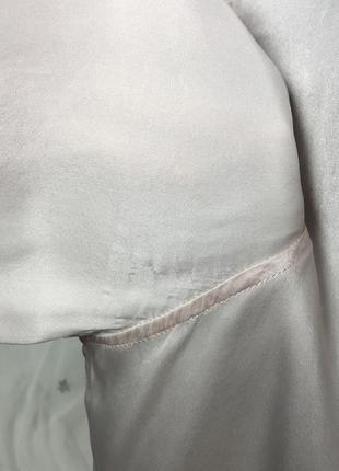 Винтажная шелковая нежно-розовая блуза шёлк винтаж modissa9 фото