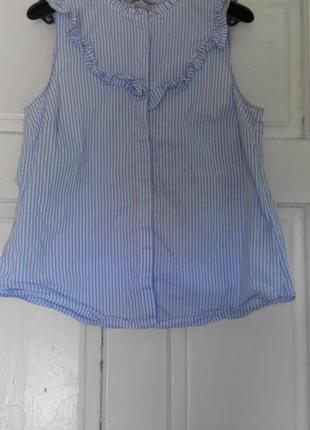 Котонова блузка;  h&m; xl