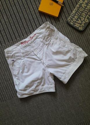 Белые шорты #tommy hilfiger #оригинал