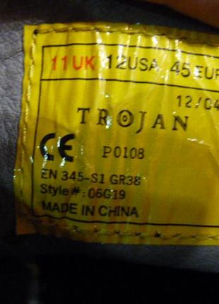Робоче спецвзуття trojan execs, ст. 29.8 см 5