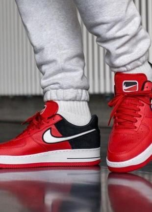 Кросівки nike air force 1 '07 lv8 mystic red1 фото