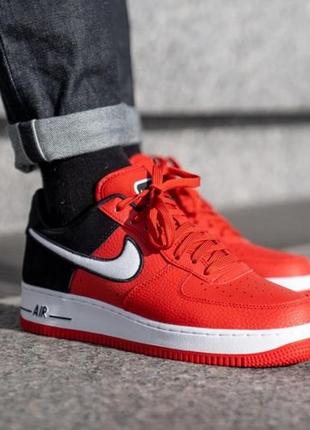 Кросівки nike air force 1 '07 lv8 mystic red6 фото