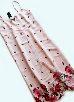 Летнее стильное платье в цветы вискоза2 фото