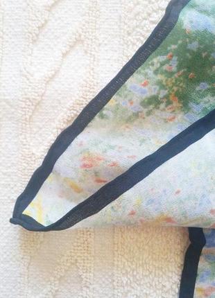 Красивый платок репродукция картины винсент ван гога из 100% шелка !6 фото