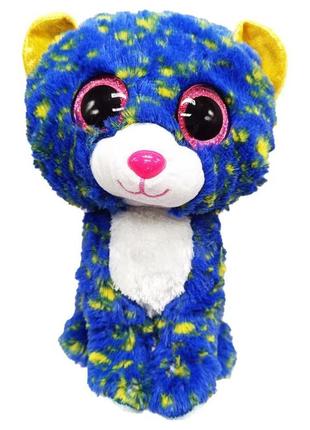 Дитяча м'яка іграшка котик pl0662 (cat-blue) 23 см