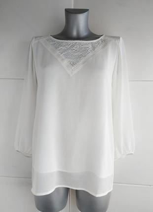 Стильна блузочка tom tailor білого кольору