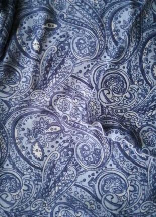 Симпатичная шифоновая блуза, кофточка в восточный принт🌹2 фото