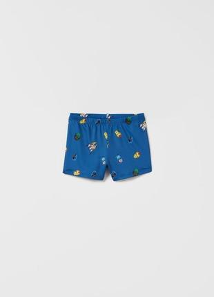 Купальні шорти плавки zara 6/7, 8/9, 9/10 років avengers marvel