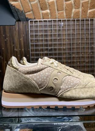 Кроссовки saucony женские леопардовые новые замшевые топовая качество casual2 фото