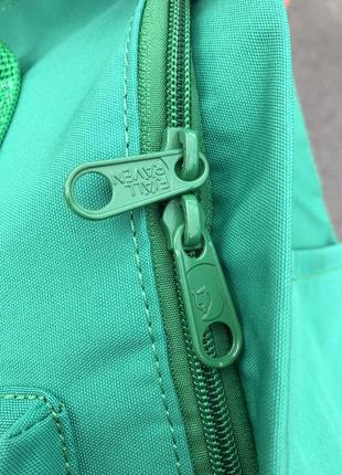 Рюкзак fjallraven kanken green купити фьялравен канкен зелений7 фото