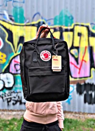 Рюкзак fjallraven kanken black купить фьялравен канкен черный2 фото