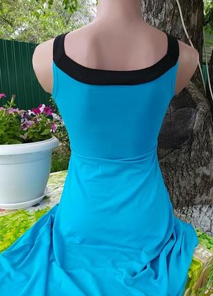 Блакитний сарафан 3