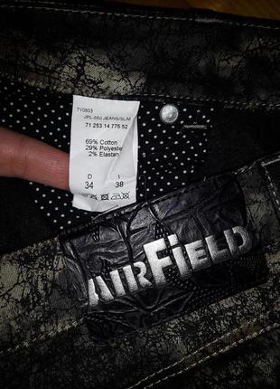 Оригинальные джинсы скинни с напылением от airfield! p.-34(xs)2 фото