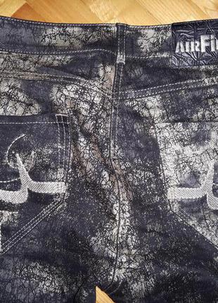 Оригинальные джинсы скинни с напылением от airfield! p.-34(xs)4 фото