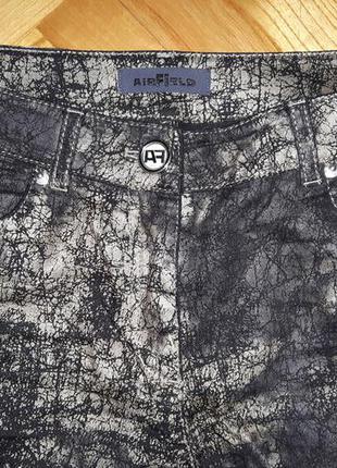 Оригинальные джинсы скинни с напылением от airfield! p.-34(xs)5 фото