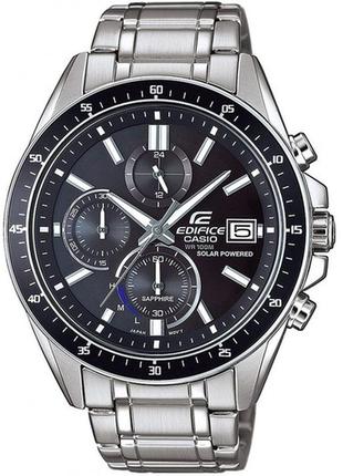 Мужские часы casio edifice efs-s510d-1avuef, серебрянный цвет1 фото