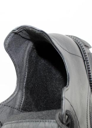 Ботинки женские кожаные байка на шнуровке демисезон черные 36 37 38 39 4010 фото