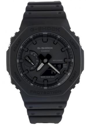 Мужские часы casio g-shock ga-2100-1a1er, черный цвет1 фото