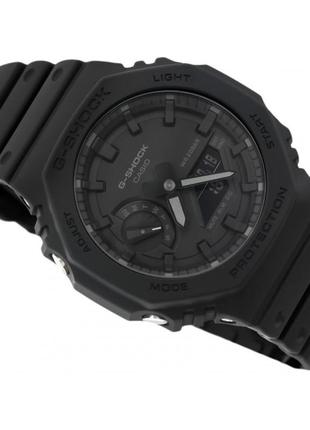 Чоловічий годинник casio g-shock ga-2100-1a1er, чорний колір2 фото