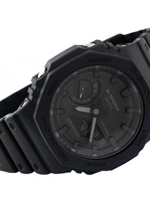 Чоловічий годинник casio g-shock ga-2100-1a1er, чорний колір3 фото