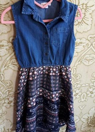 Джинсовый сарафан,платье,сарафан