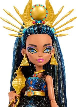 Лялька monster high monster ball cleo de nil монстр хай бал монстрів – клео де ніл3 фото